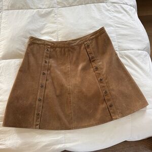 suede skirt
